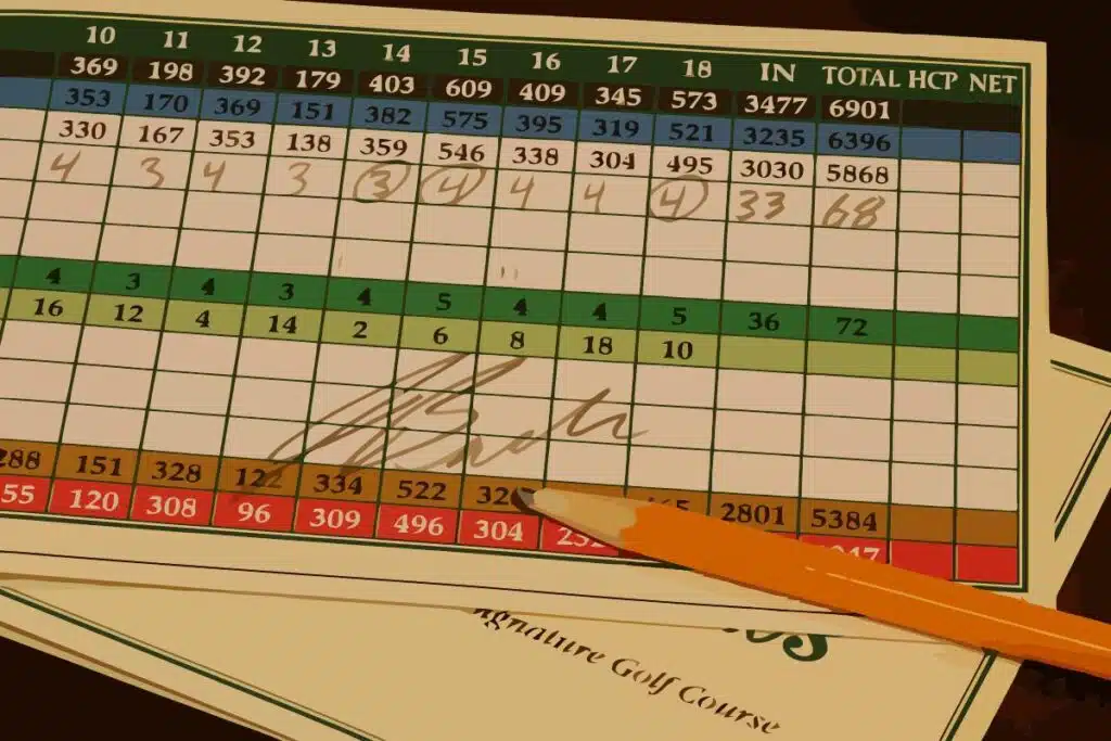 Golf-Score-Card