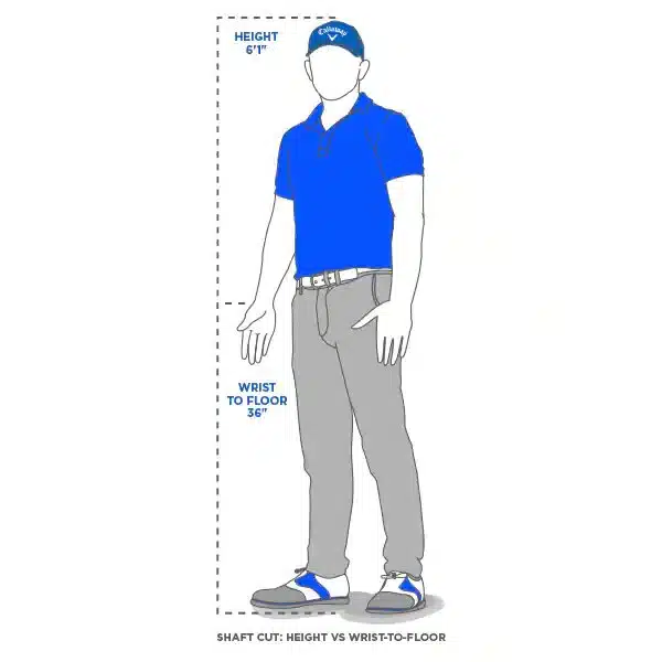 pga tour 3 wood shaft length